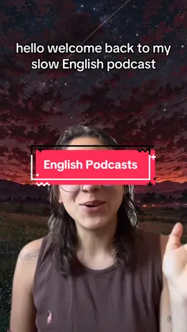 English Podcasts #slowenglishpodcast #LearnOnTikTok #englishpractice #learnenglish #foryou 
