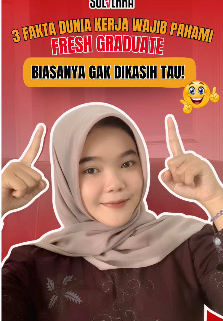 Banyak fresh graduate berpikir, “Lulus = langsung kerja.” Padahal realitanya… nggak semudah itu, Sobat Solverra 😅 Ini 3 hal penting yang wajib kamu tahu biar nggak kaget saat masuk dunia kerja: Nggak semua perusahaan mau ambil risiko rekrut yang belum punya pengalaman Kamu harus siap belajar hal baru terus HRD bakal melirik yang punya value nyata — entah itu skill, proyek, atau pengalaman Semakin cepat kamu sadar, semakin siap kamu bersaing 📌 Save & share buat teman kamu yang lagi cari kerja Follow untuk mengetahui seputar PT. Solverra Investama Indonesia : Instagram : @solverrainvestama facebook : Solverra Investama _____________________ #solverrainvestam #SobatSolverra #DuniaKerjaNyata #RealitaFreshGraduate #TipsKarir     