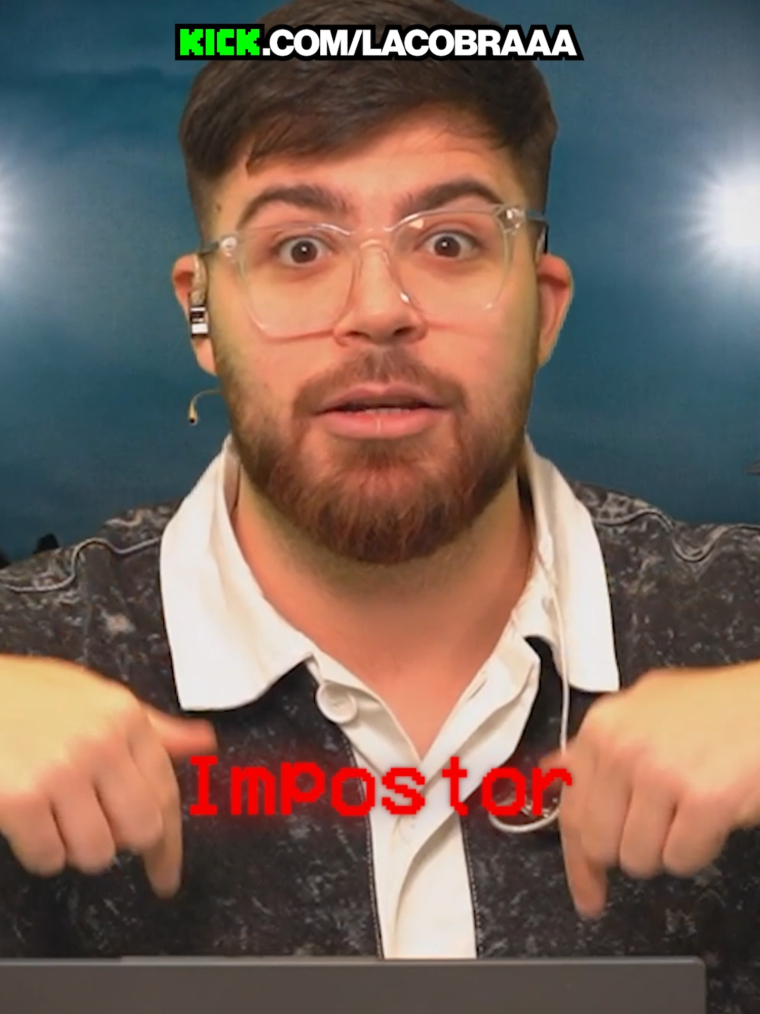 Me hacen una broma en el Impostor... #lacobra #lacobraaa #davooxeneize #412 #prima #impostor