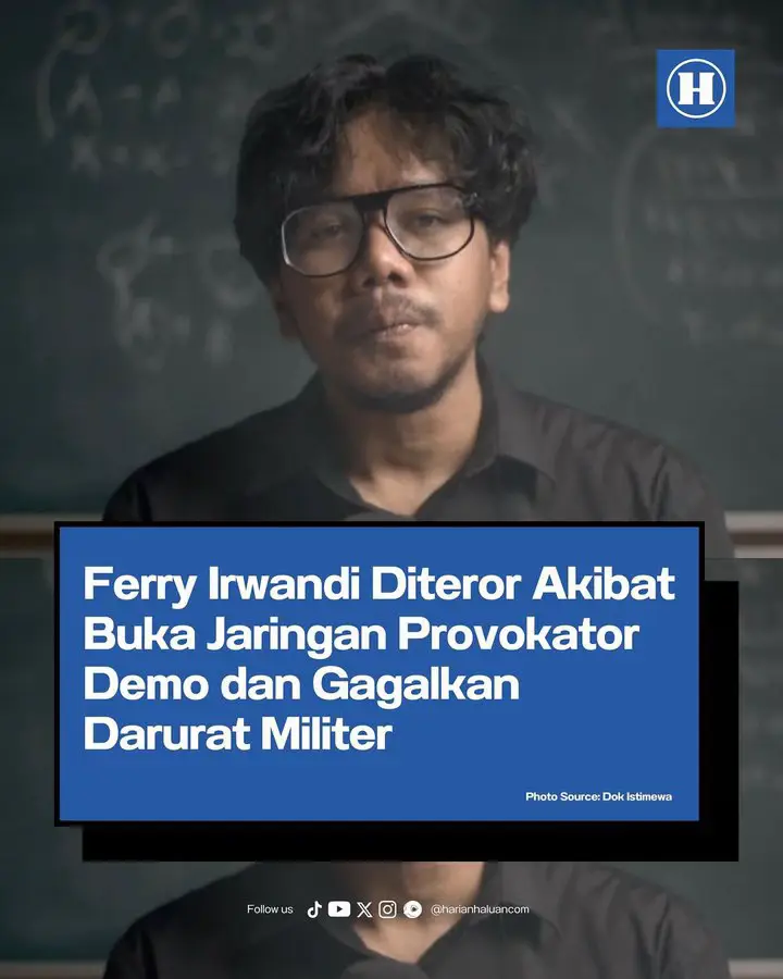 sehat sehat bang ferry #teror #ferry #ferryirwandi #demo #fyp 