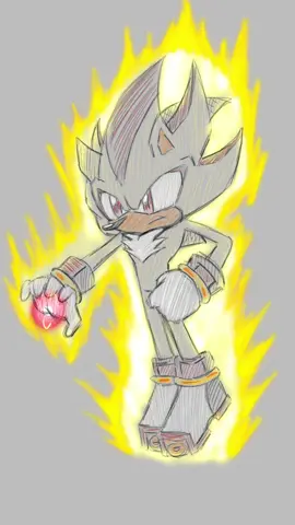 super shadow hail #shadowthehedgehog  #2danimation  #anime  #framebyframe 