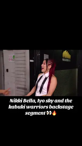 #nikkibella #thekabukiwarriorswwe #iyosky #fyp #wweraw @Nikki Garcia 