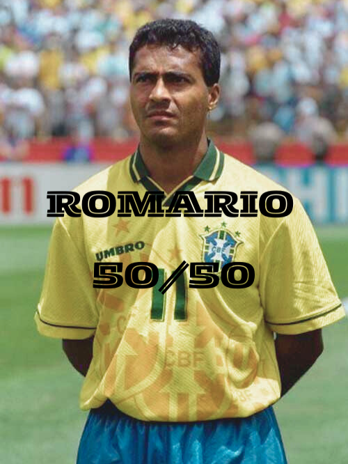 Jour 1/50 des plus grandes légendes du foot ⚽🔥 Et on commence fort avec Romário, le tueur des surfaces ! #footballtiktok #brasil #legend #viral