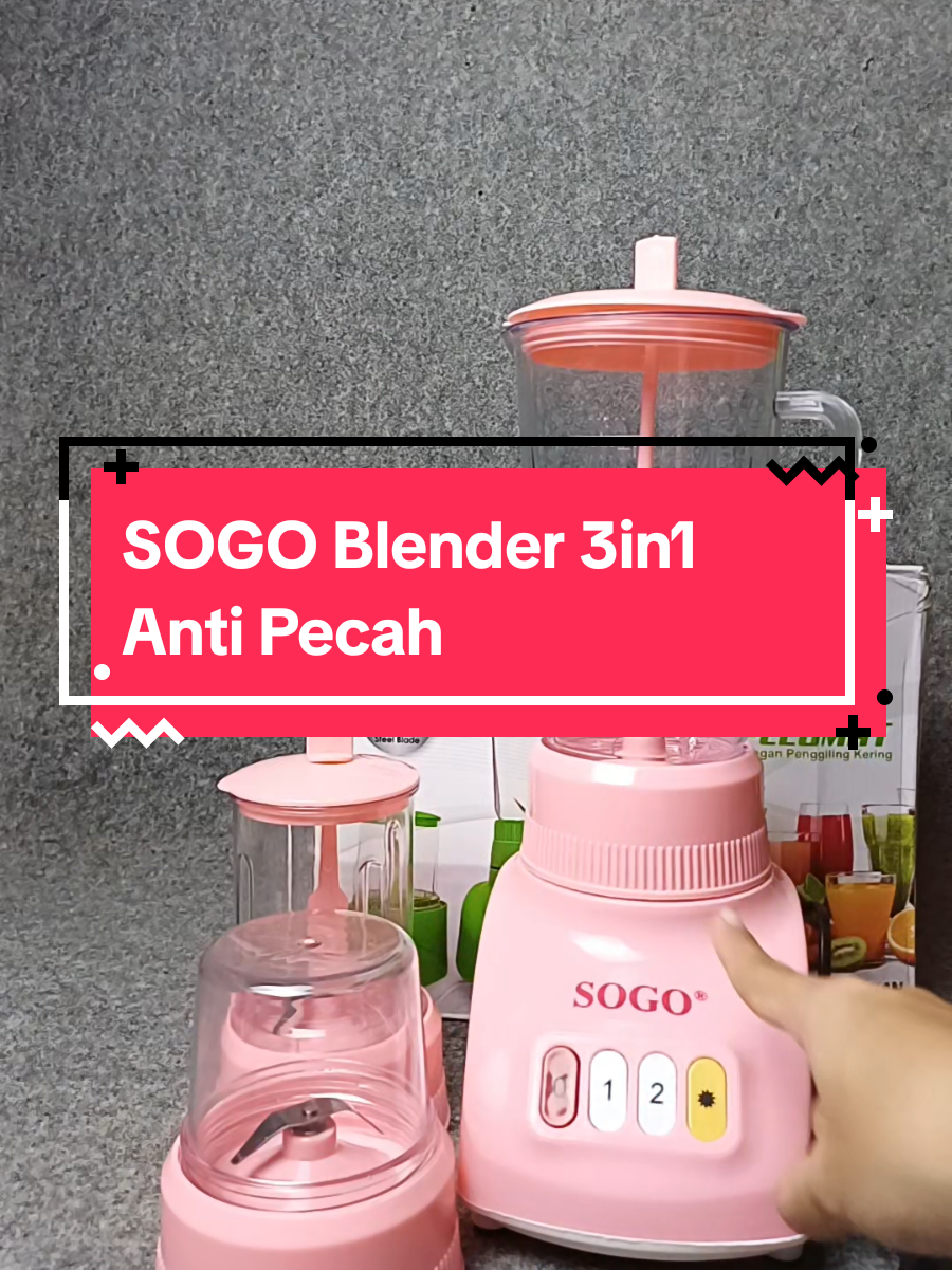 blender 3in1 murah sudah awet dan anti pecah #blenderchopper #blendermurah #blender3in1 #blendersogo 