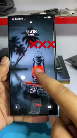 How to Samsung S24 ultra screen lock wallpaper setting ❤️😍