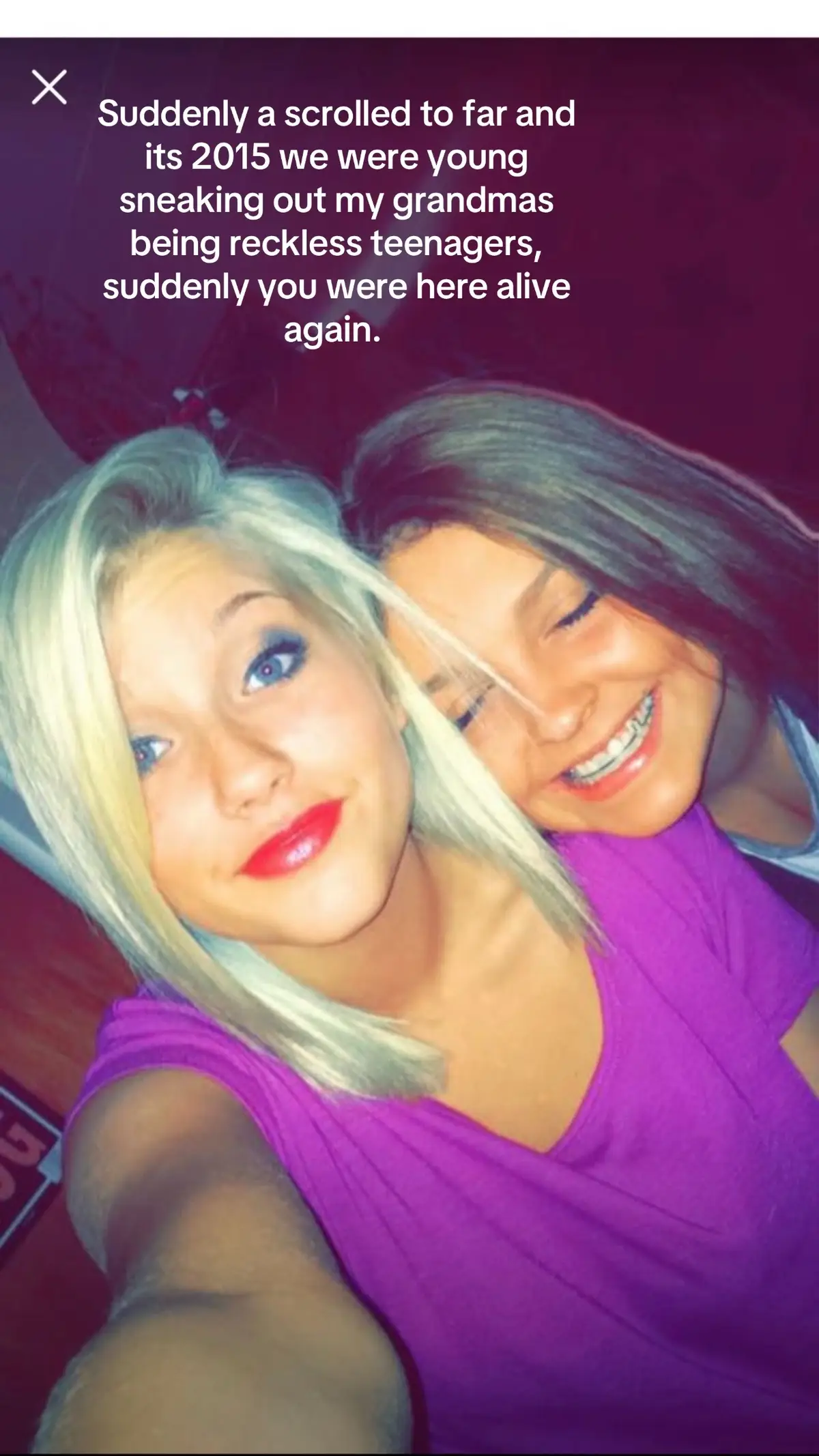 To be young and dumb with my friends that were still here again. Forever screaming LONG LIVE HAY. I’ll miss you forever 