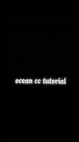 Alight motion Ocean cc tutorial 🔥#fypage #keşfetteyizzz #keşfet #alightmotion #oceancc 
