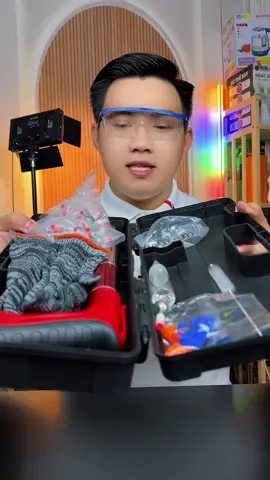 Máy bắn đinh hạt nổ (tặng 100 đinh nổ) 180k