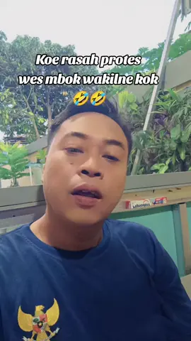 Koe rasah protes wes mbok wakilne kok..  #wakil #wakilrakyatnetizen 