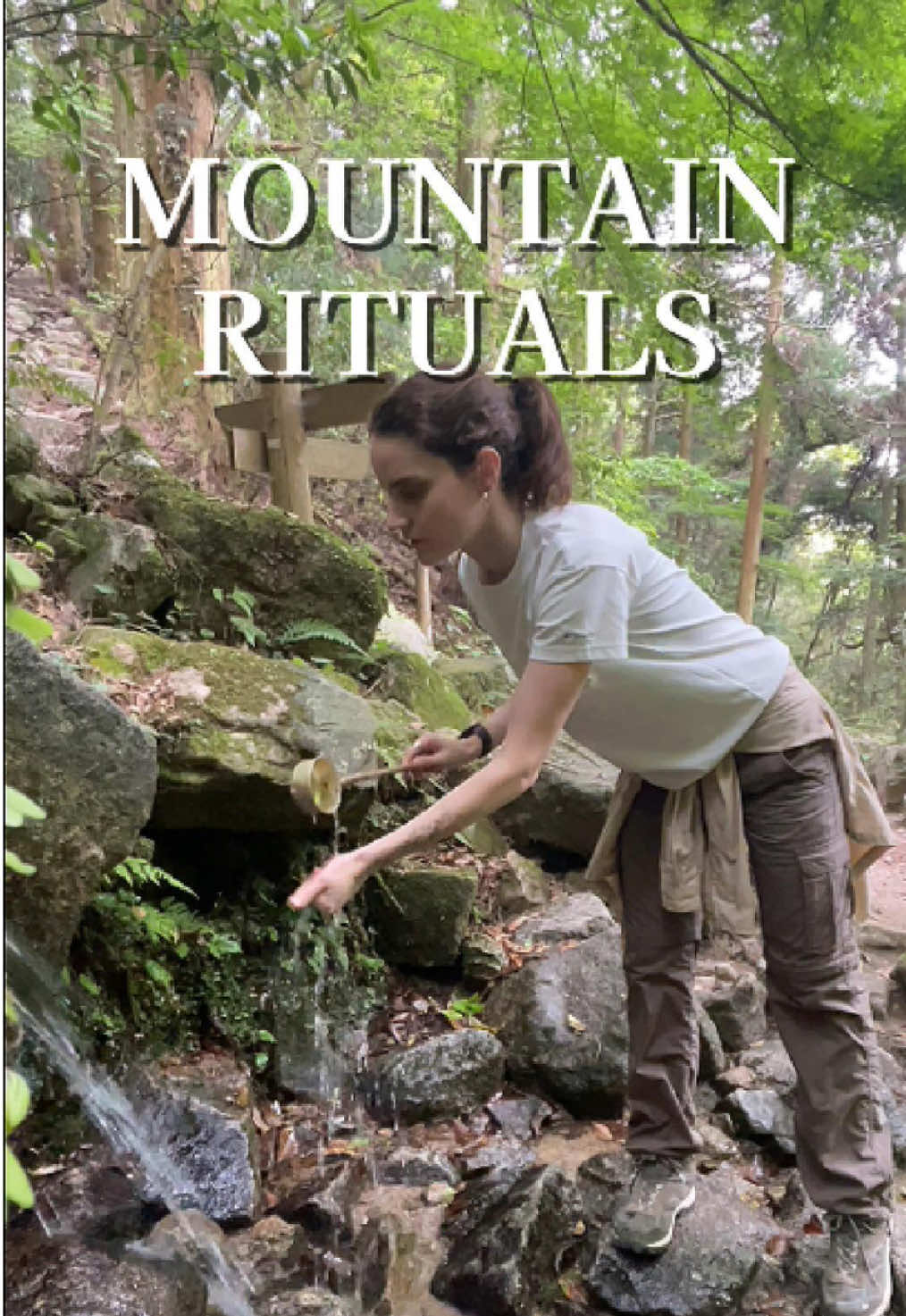 You might come across small water sources on the trail — not just for refreshment, but for ablution and purification.  Hikers and pilgrims use them to wash away physical and spiritual impurities before entering a sacred natural space. A reminder that hiking isn’t only about the climb — it’s also about connecting with the spirit of the mountain. #japan #Hiking #Outdoors #mountains