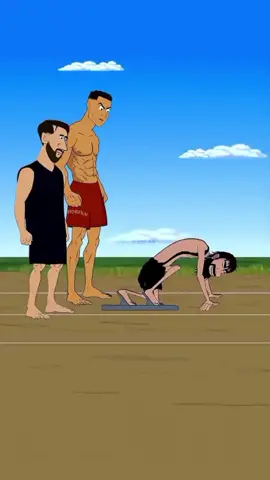 Never Underestimate cristiano Ronaldo's Power 🔥 #animation #cartoon #fyp #foryou #viral 