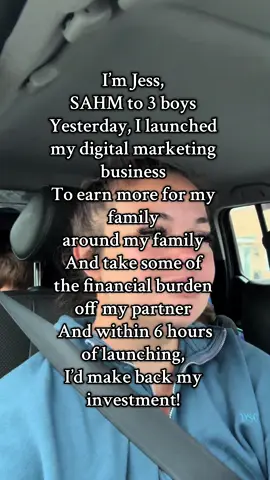 👋 Hey, I’m a stay-at-home mum of 3 who got tired of watching my partner carry the whole financial load. 💔 So I decided to stop waiting for “someday” and start creating a better future with digital marketing 💻✨ 👉 If you’re a mum who wants to help your family too (without giving up being present with your kids), follow along — I’ll show you how! 💌 #StayAtHomeMumLife #DigitalMarketingMum #MumOnAMission #FamilyFreedomJourney #WorkFromHomeMum 