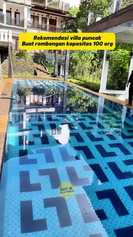 rekeomendasi villa kapasitas 100 org fasilitas lengkap dekat taman safari#villapuncakbogor #villacisarua #villamurah#villabogor #familygathering 