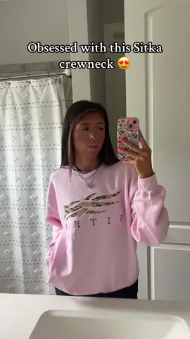 Obsessed with this crewneck for fall and winter!!! #sitka #camo #fallfashion #crewneck #tiktokshopcreatorpicks 