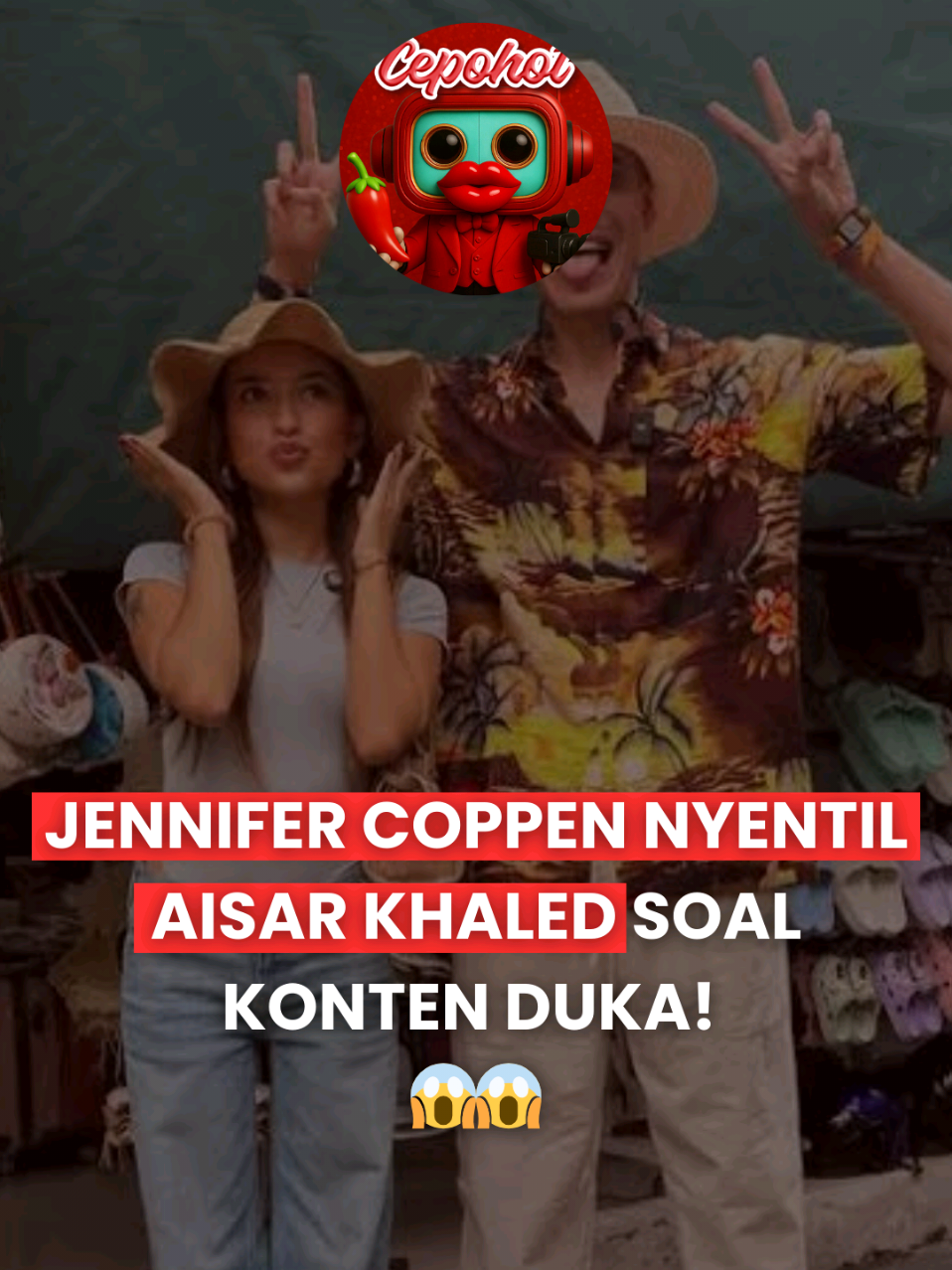 Hottiezz! Lagi HOT nih, Jennifer Coppen diduga nyindir Aisar Khaled soal kontek duka! Dulu collab bareng, Kok sekarang jadi gini ya? 😱👀 #fyp #fypシ゚viral #jennifercoppen #aisarkhaled #selebriti