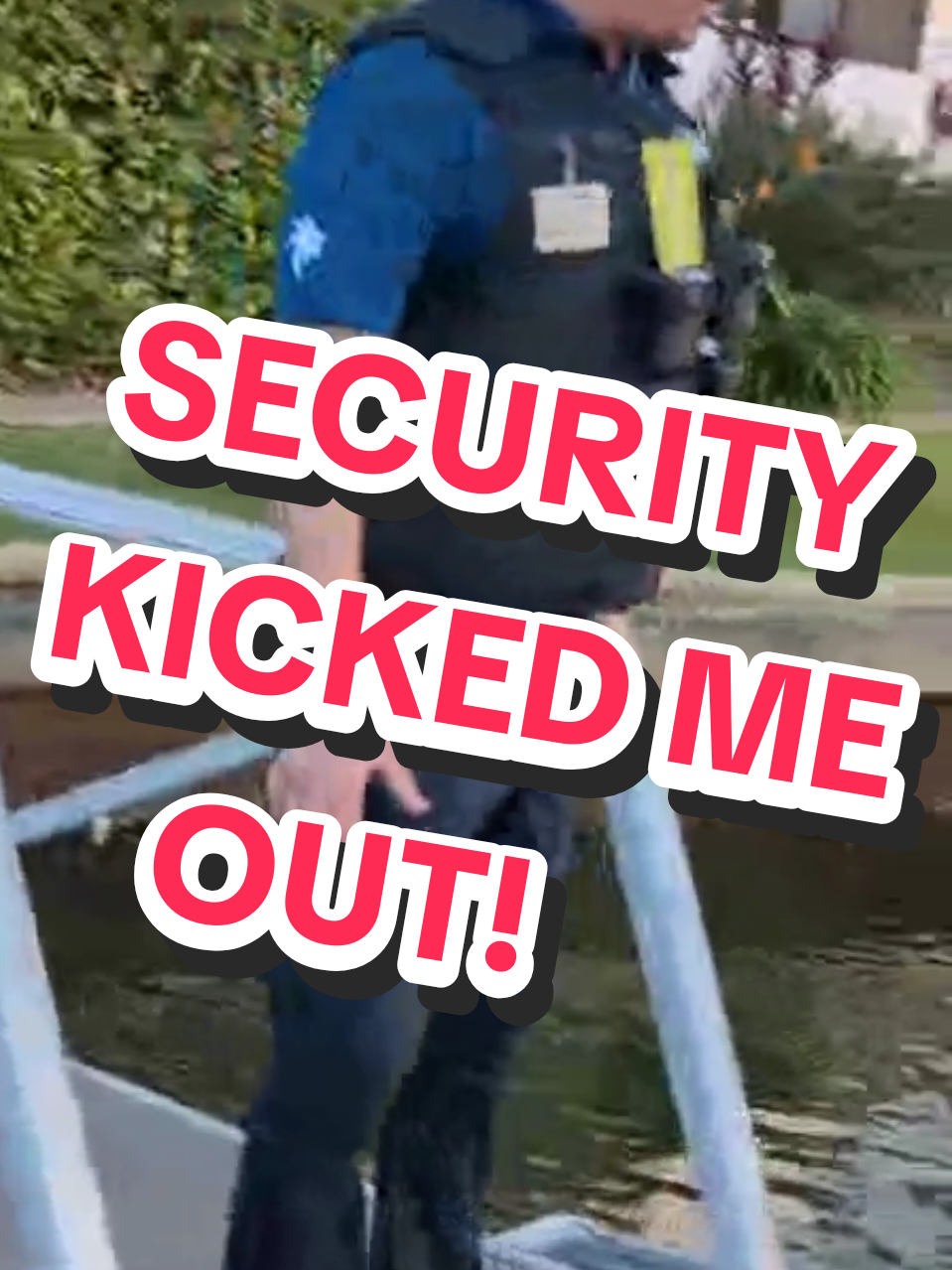 #fishtok #kickedout #security #bream #pacificfair kicked out of pac fair while fishing 😅🎣