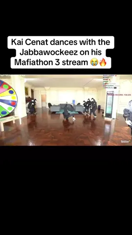 Kai Cenat dances with the Jabbawockeez on his Mafiathon 3 stream 😭🔥 #fypシ゚viral #explorepage #kaicenat #kaicenatclips 