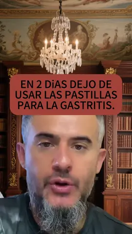 Replying to @Maria Gamboa EN 2 DÍAS DEJO DE USAR LAS PASTILLAS PARA LA GASTRITIS. #edelchavez #aceitedeoliva #aceitedeaguacate #gastritis