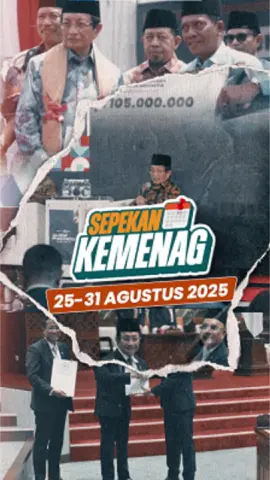 Halo Sahabat Religi! Yuk simak sepekan Kemenag edisi 25 - 31 Agustus 2025! #SepekanKemenag #KemenagRI #Zakat #BaznasAwards #RevisiUUHaji 