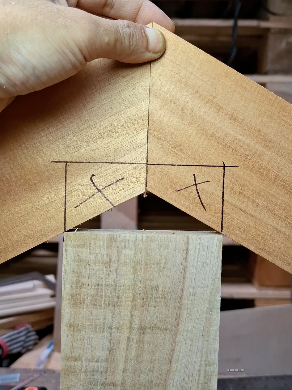 woodworking tricks. #akani_id #po_woodworking #fyp #viral #craft 