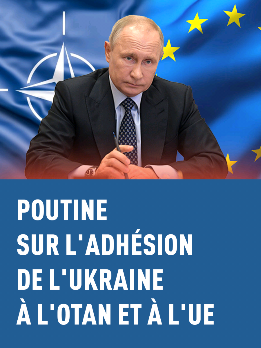 Lors d'une rencontre avec le Premier ministre slovaque Robert Fico, Vladimir Poutine a déclaré une nouvelle fois que l'adhésion de l'Ukraine à l'OTAN était inadmissible, tout en précisant que la Russie ne s’était jamais opposée à son adhésion à l'UE. #ukraine #nato #otan #eu #ue #russia #russie #poutine #putin 