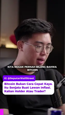 Bitcoin bukan cara cepat untuk jadi kay #timothyronald