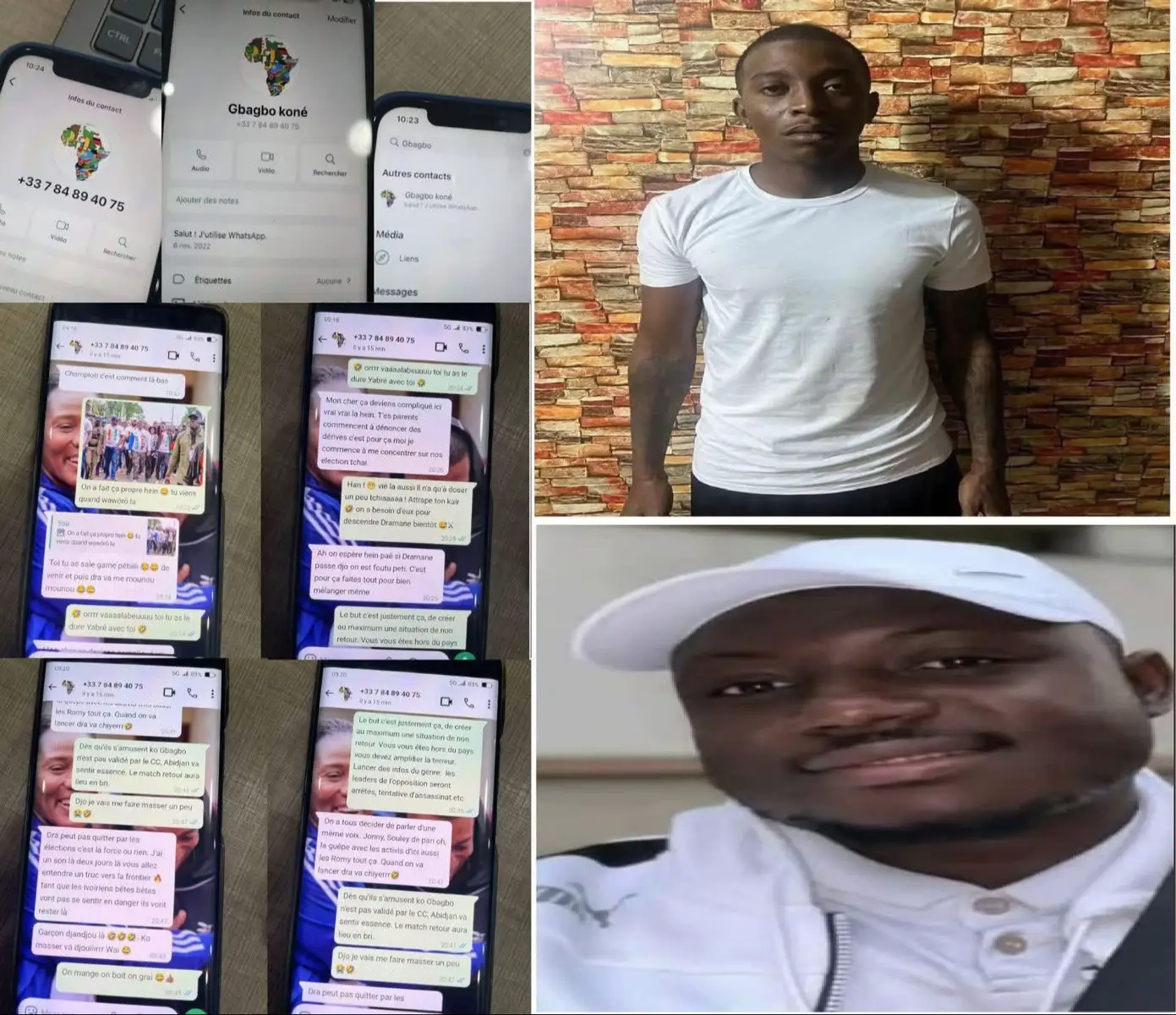 Côte d'ivoire 🇨🇮 URGENT 💥  AFFAIRE IBRAHIM ZIGUI. Interpellation de l'activiste Ibrahim Zigui  Plusieurs échanges avec Gbagbo fils koné appelant à l'insurrection découvert. Bravo à la PLCC ivoirienne. #ex #excavator #you #pourtoii #vue @Mielo bébé 👶 de papa ADO🇨🇮 @Touré l’ivoirienne @SYSY INFO 🇨🇮 🇨🇮 🇨🇮 🇨🇮 @Ivoire Débat La RENAISSANCE @PAPA ADO @Côte D’ivoire ma patrie 🇨🇮 