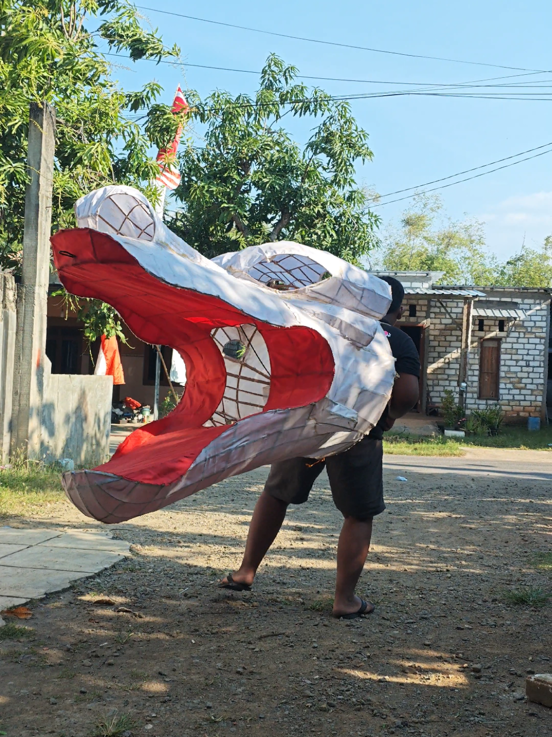 kesatria naga hitam #layangannaga #pati24jam #fyp 