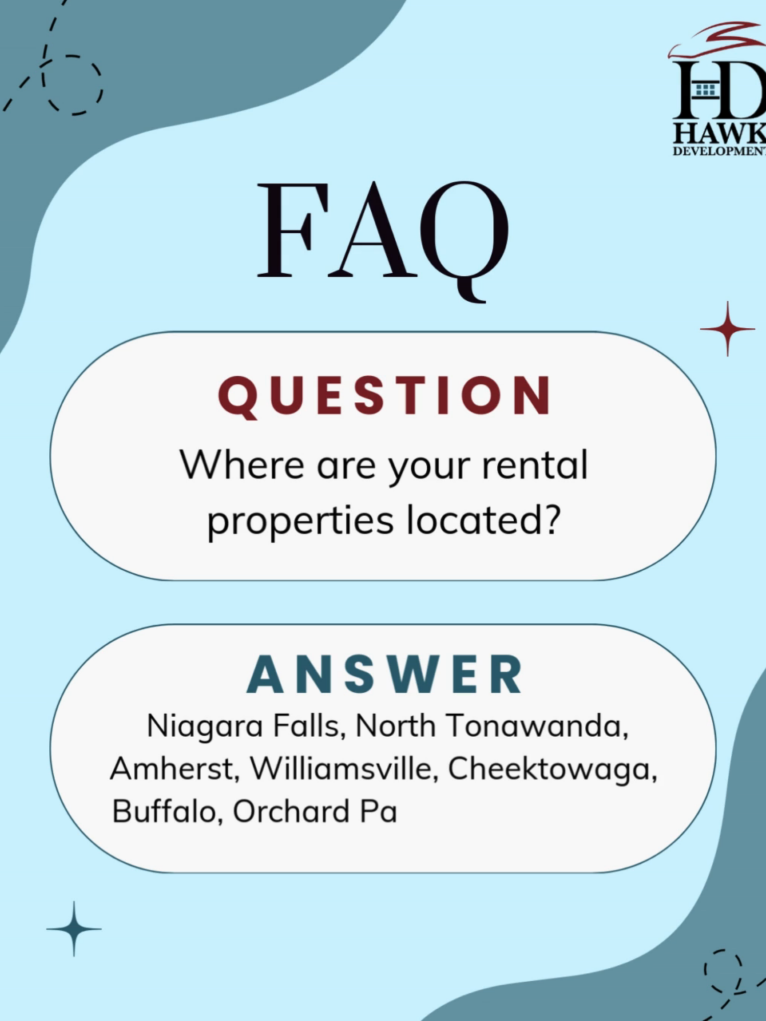 Hawk Development offers rental properties in the most convenient locations across Western New York. Find your perfect spot today! #faqs #realestate #dreamhome #buffalohomes #newyorkrentals #fypシ゚viral