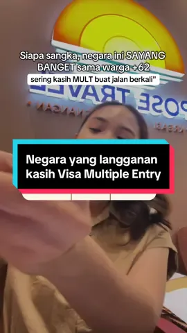 Ketiga negara berikut sering memberikan Visa Multiple Entry bagi WNI. Namun, ada beberapa hal yang perlu diperhatikan: 1. Australia🇦🇺 Meskipun terkenal dengan pemeriksaan imigrasi yang ketat, Australia kerap memberikan kesempatan Visa Multiple Entry hingga 3 tahun, bahkan untuk pemohon yang baru pertama kali mengajukan. Visa ini berlaku untuk tujuan bisnis, wisata, maupun kunjungan keluarga. 2. Korea Selatan🇰🇷 Korea Selatan menyediakan Visa Multiple Entry dengan masa berlaku 3 hingga 5 tahun, yang dapat digunakan untuk perjalanan bisnis maupun wisata. WNI dengan latar belakang pekerjaan strategis, seperti PNS, dokter, atau pegawai BUMN, serta mereka yang memiliki riwayat kunjungan ke Korea atau negara lain seperti Schengen dan Australia, memiliki peluang lebih besar untuk mendapatkannya. 3. Schengen🇪🇺 Sama seperti negara lain, Visa Schengen baru-baru ini, menerapkan kebijakan cascade, di mana setiap pemohon yang memiliki rekam jejak perjalanan baik ke negara Schengen sebelumnya berhak mendapatkan kesempatan Visa Multiple dengan masa berlaku hingga 5 tahun. Mau dapatin Visa Multiple dari ketiga negara diatas? Yuk! Click link di bio & ambil kesempatanmu bareng Pose✨ #visa #multiple #multipleentry #visamultiple #posetravelservices 