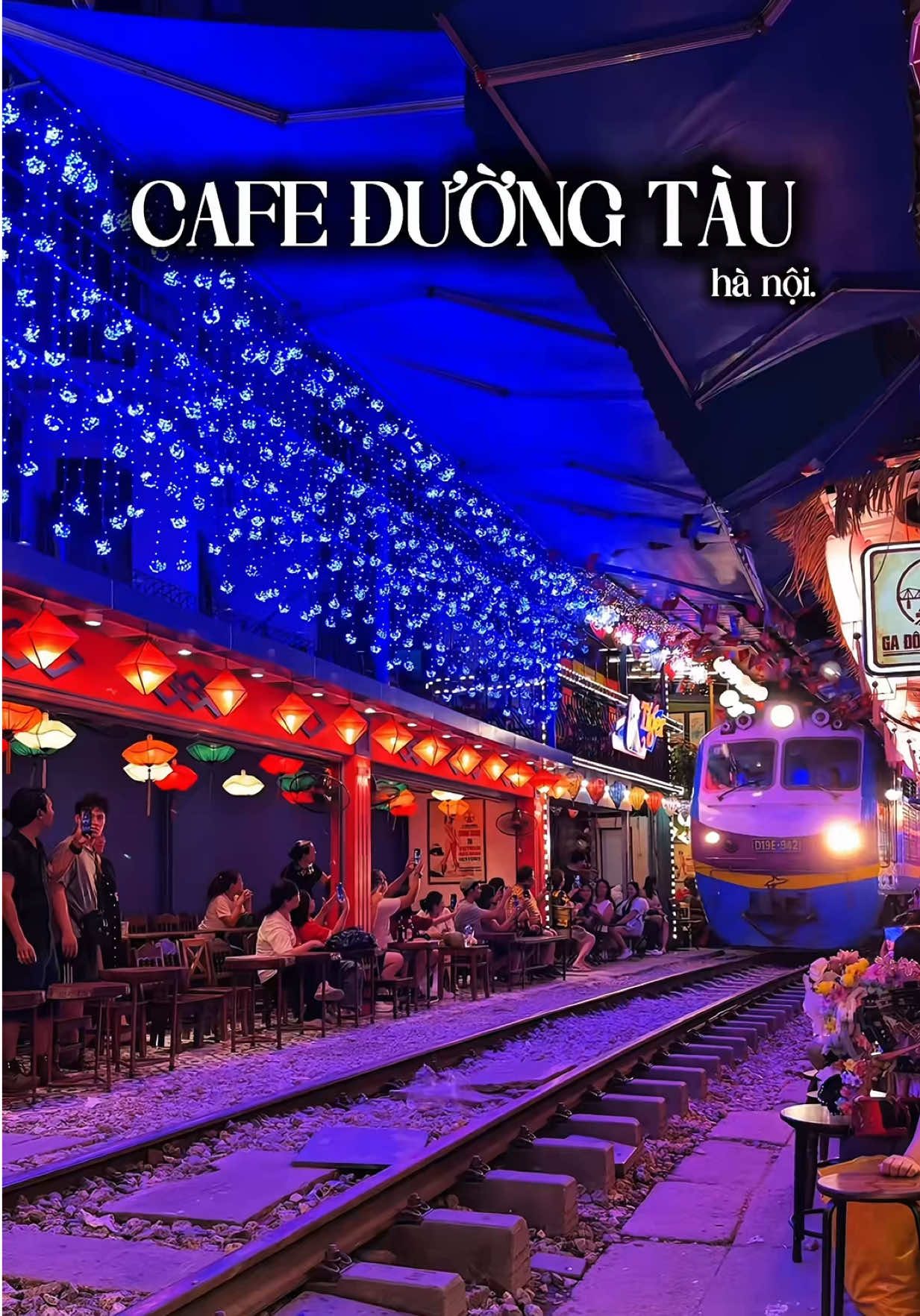 Cafe đường tàu Hà Nội  #xh #hanoi #myndichill #quockhanh 