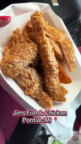 Jims Fish & Chicken  Pontiac Mi 📍#youbuywefry #michigan 