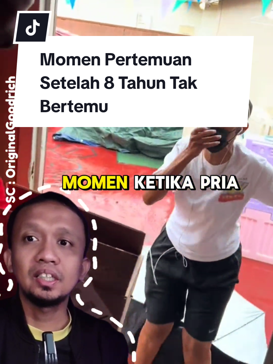 Momen Pertemuan Setelah 8 Tahun Tak Bertemu 