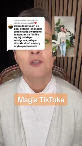 Odpowiadanie użytkownikowi @olcia123❤️  Zastanawiasz się, jak uzyskać super efekt wideo z narzędziem #Magia i funkcją #slomo (tempo zwolnione)?  W tym tutorialu pokazuję: 	1.	Jak aktywować narzędzie Magia 	2.	Jak ustawić slow-motion dla maksymalnego efektu 	3.	Jak zgrać wszystko w trendowy, modny „look” TikToka Daj znać w komentarzu, który efekt najbardziej Ci się podoba albo napisz, co chcesz zobaczyć następnym razem! #TikTokmagia #tiktokkrokpokroku #tutorial 