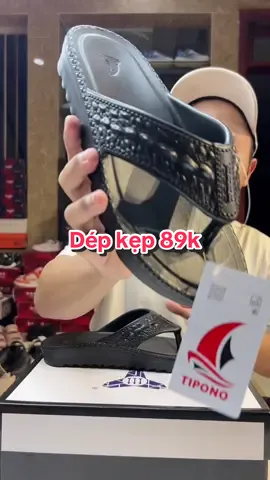 Dép kẹp vân cá sấu 3D đẹp, xịn, giá rẻ #manhgiay #depkep #depxongon #deptong 