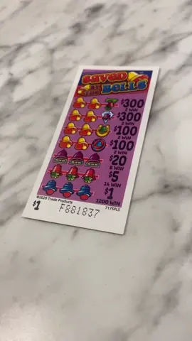 $20 Buy in on Saved By The Bells Pull Tabs