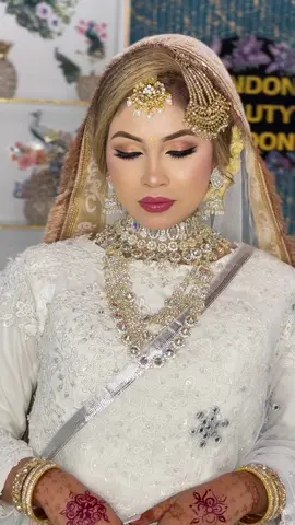 Premium pakistani niqqah look done by @Mou Bridal Makeover #bridalshoot❤️ #fatemaesha149 #foryoupage #paidpromotion 
