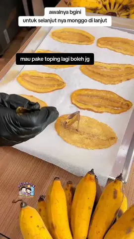 resep olahan pisang coklat  #idejualan #pisangcoklat #jualanlaris #murmer #fyp 