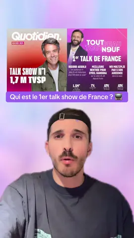 TBT9 de Cyril Hanouna ou Quotidien de Yann Barthes, qui est le premier talk-show de France ? 📺 🇫🇷 #tbt9 #quotidien #onregardequoi 