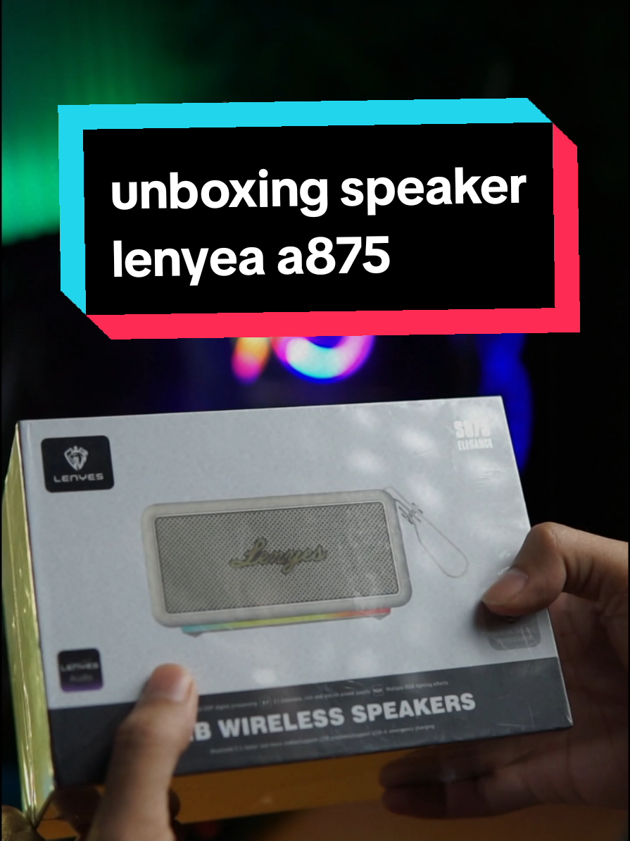 unboxing speaker  lenyes s875 #speaker #speakerportabel #speakerbluetooth #musikviral 
