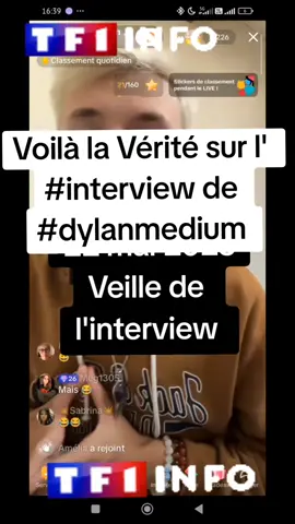 il se défend mais voilà la vérité.. il ne savait pas du tout ce qui allait se passer c'est pour ça qu'il a accepté l'interview.... #mensonges #medium #dylan #dylanmedium 