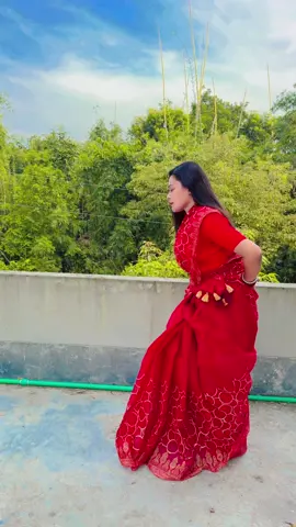 কেমন লাগলো নাচটা?❤️Sari from:@Chirkut Fashion 🥻🛍️👗 