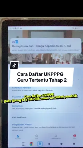 Tutorial daftar UKPPPG guru tertentu tahap 2 tahun 2025 yuk simak sampai akhir bapak/ibu, segera daftar sebelum tanggal 13 ya bapak/ibu kalau tidak klik daftar tidak bisa mengikuti ujian  #daftarukpppg #ppggurutertentutahun2025 #ppgdaljab #pendidikanprofesiguru #ppgprajabatan 