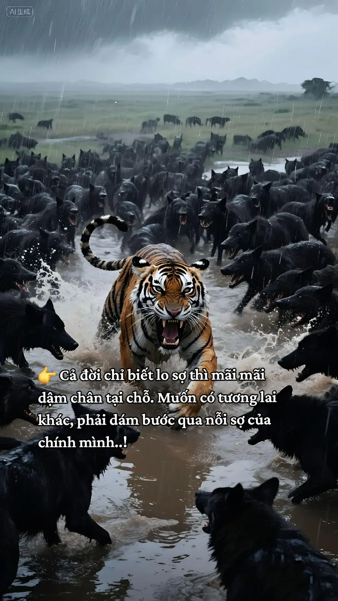 Cả đời chỉ biết lo sợ thì mãi mãi dậm chân tại chỗ. Muốn có tương lai khác, phải dám bước qua nỗi sợ của chính mình..! #xh #luatdoi #fyp 