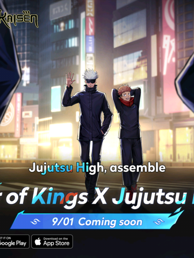 ko biết anh em săn skin tới đâu rồi nhỉ 🗿 #HonorofKings #HOK #Jujutsukaisen #HOKxJJK#hokstudio