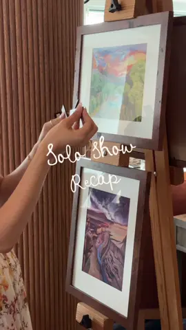 the sweetest recap of the sweetest weekend  🤳: @Love & Waves Socials  #artist #reception #newengland #rhodeisland #artshow 