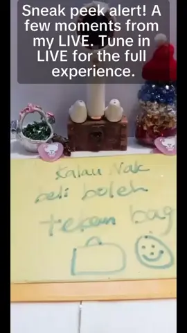 Sneak peek alert! A few moments from my LIVE. Tune in LIVE for the full experience. #tiktoklive #livehighlights