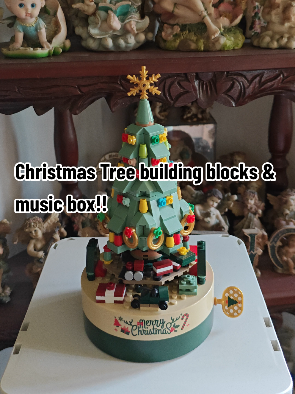 #christmastree #christmas #buildingblocks #musicboxchristmastree 