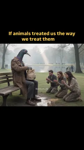 Imagine living a day in an animal’s place… this is the reality we create for them. #animals 