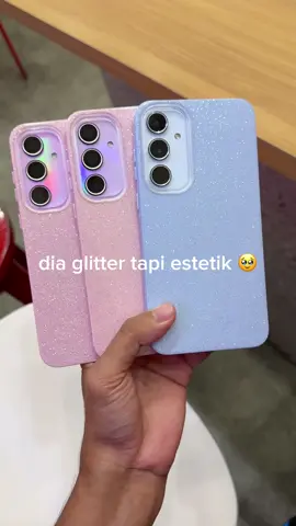 Glitternya asli bukan cetakan yaa #rekomendasicase #caseandroid #caseaesthetic #fyp 